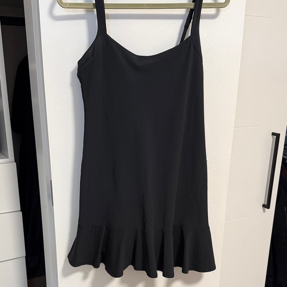 Abercrombie & Fitch Black Mini Athletic Skort Dress
